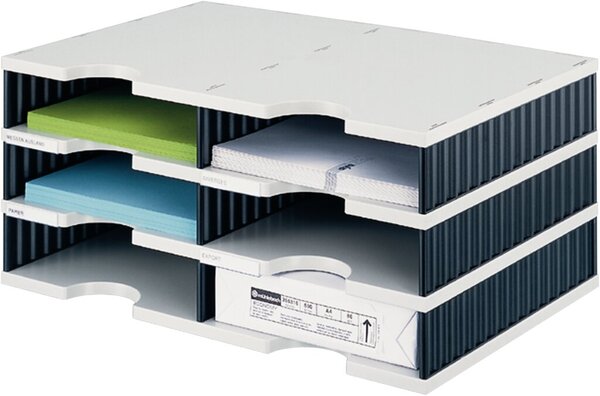 Image STYRO SORTIERSTATION 3 ETAG. SCHWARZ (268-0203.98)