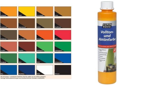 Image SUPER NOVA Vollton- und Abtönfarbe, gelb, 750 ml (9510005)