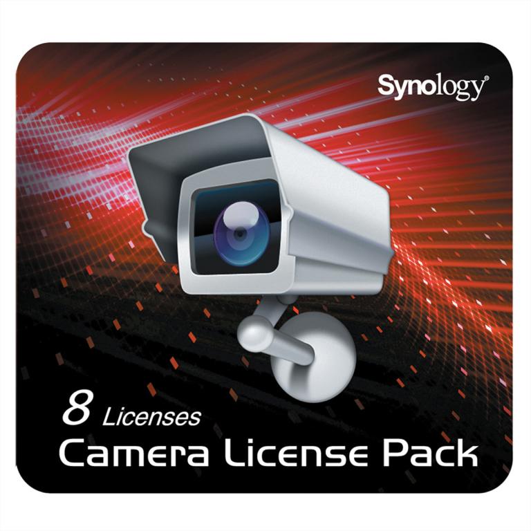 Image SYNOLOGY CamPack8 Kamera Lizenzpacket 8 Kameras
