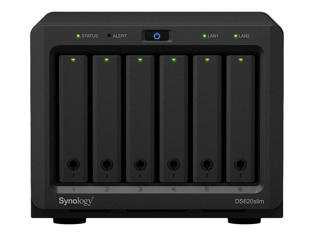 Image SYNOLOGY DS620SLIM 6BAY 2.5IN 2.0GHZ DC