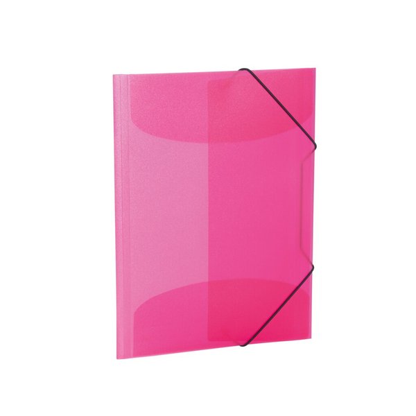 Image Sammelmappe A3 pink PP transluzent VE = 1 Packung = 3 Stück