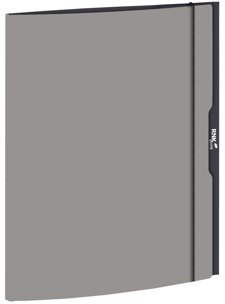 Image Sammelmappe friendly grey, A4,Gummizug Maße (BxH): 240 x 330 mm