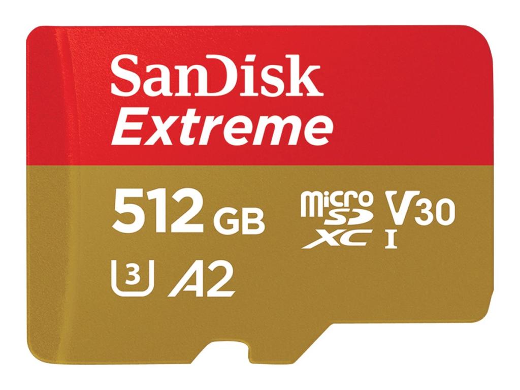 Image SanDisk Speicherkarte microSDXC-Card Extrem 512 GB