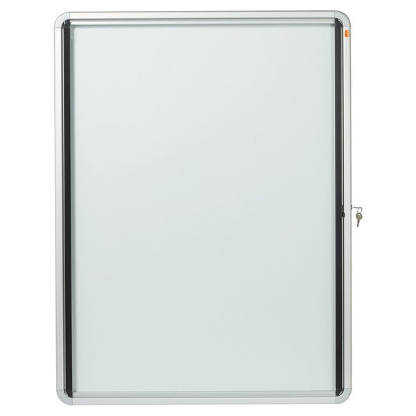 Image Schaukasten Innen magnetische Rückwand weiß, 8xA4, Klapptür abschließbar