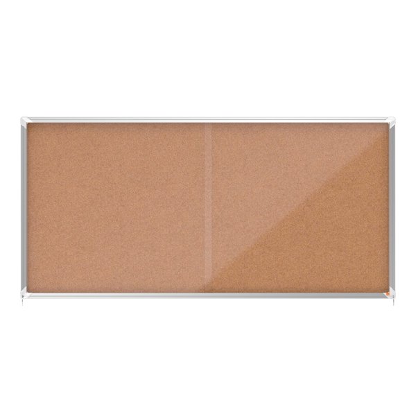 Image Schaukasten Premium Plus Kork, mit Schiebetür, 27xA4