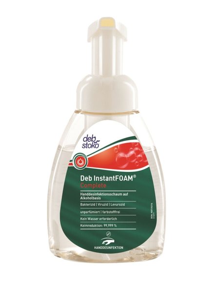 Image Schaum-Handdesinfektion Deb Instant FOAM Complete, 250 ml, Pumpflasche