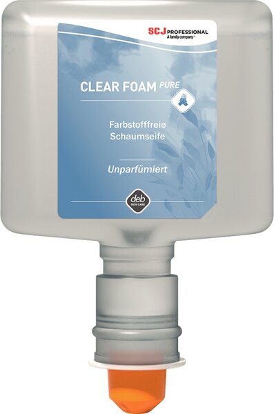 Image Schaumseife Clear Foam Pure, 1,2 Liter, Kartusche