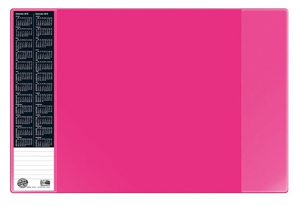 Image Scheibunterlage VELOCOLOR pink mit seitlichen Taschen, 40x60