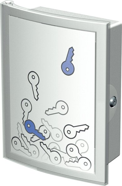 Image Schlüsselkasten INDEX lichtgrau Grundausstattung f. 63 Schüssel