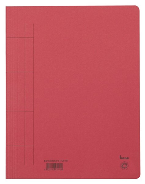 Image Schnellhefter, A4, 250g/m2, rot kaufm. Heftung, für ca. 250 Blatt