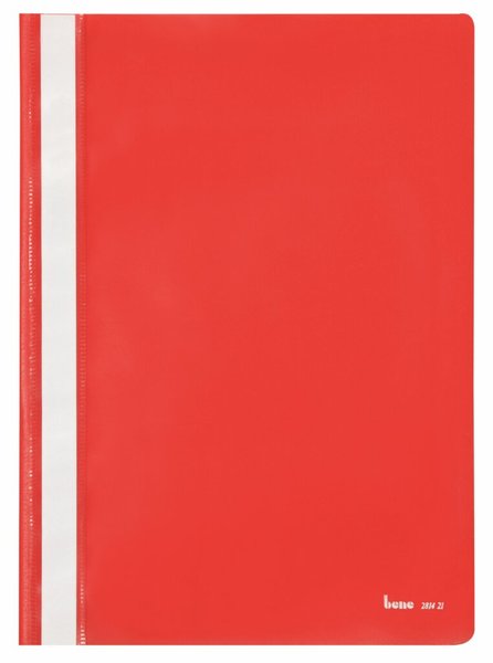 Image Schnellhefter A4, dokumentenecht, PP, rot, transparenter Deckel