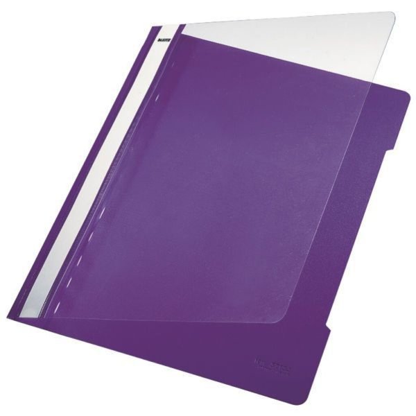 Image Schnellhefter PVC A4 transparent/violett