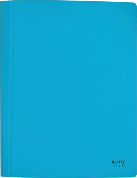 Image Schnellhefter Recycle, DIN A4, aus 275 g/qm Karton, blau, mit Heft-