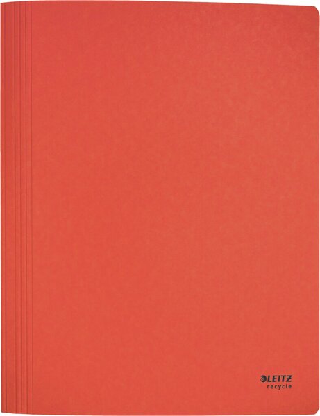 Image Schnellhefter Recycle, DIN A4, aus 275 g/qm Karton, rot, mit Heft-