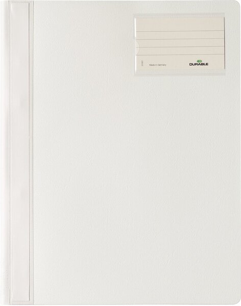 Image Schnellhefter überbreit Haftf. weiß 