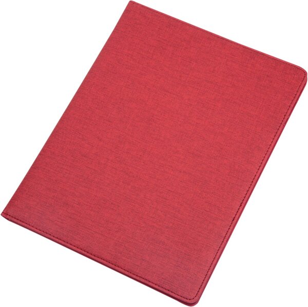 Image Schreibmappe BALOCCO rot Polyester mit Tagegriff, Schulterriemen, Scloss