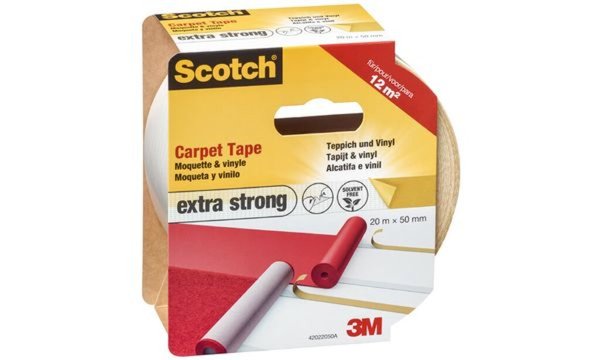 Image Scotch Teppichklebeband extra stark , 50 mm x 7 m, weiß (9031926)
