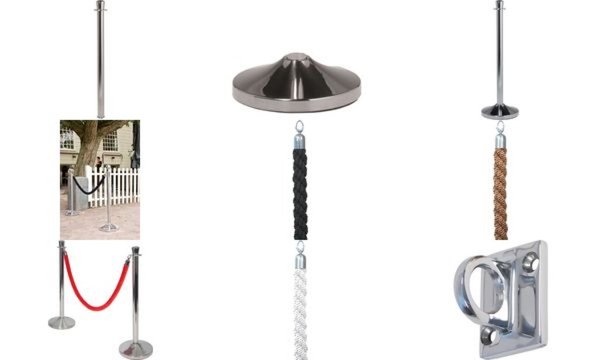 Image Securit Absperrsystem CLASSIC - Fuß , chrom (70020251)