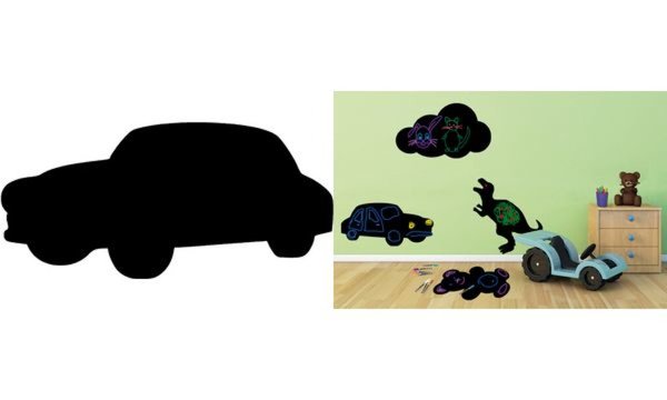 Image Securit Kreidetafel SILHOUETTE Aut o (70020081)