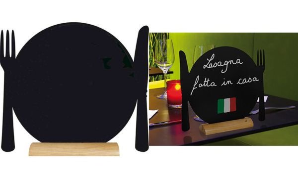 Image Securit Tischaufsteller SILHOUETTE Teller (70020030)