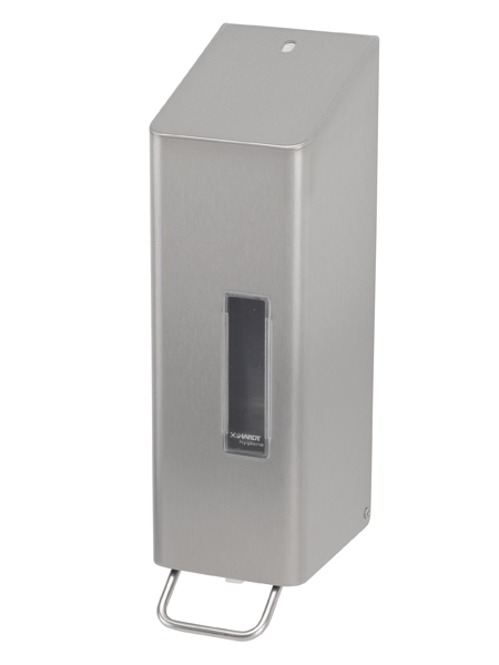 Image Seifenschaum-Spender "SanTRAL® Classic NSU 11 E/F Steel Touch (ST)"  | 1200 ml frei befüllbar, geschliffener Edelstahl