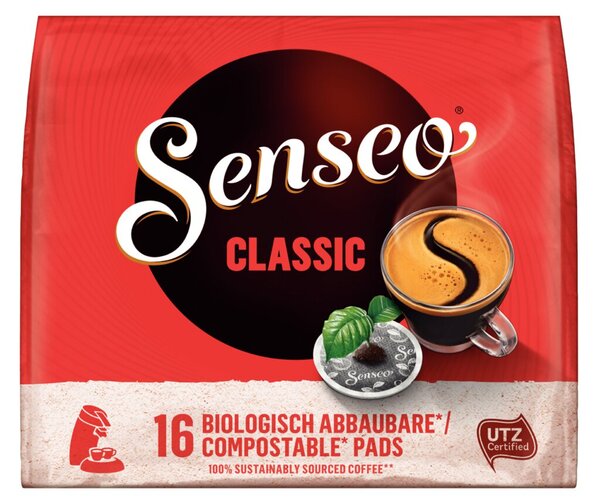 Image Senseo Kaffeepads Classic UTZ normale Röstung