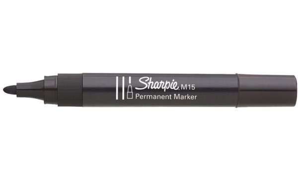Image Sharpie Permanent-Marker M15, Runds pitze, schwarz (5050360)