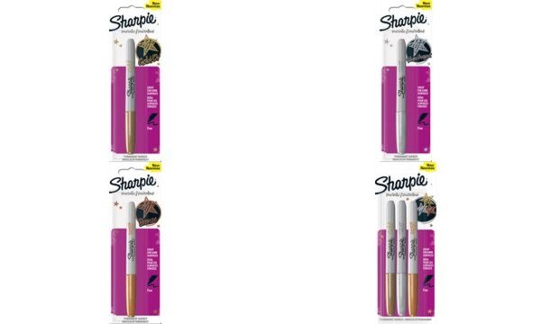 Image Sharpie Permanent-Marker Metallic, silber, auf Blisterkarte (5050445)