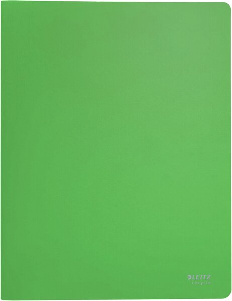 Image Sichtbuch Recycle, 20 Hüllen klar (45 Mikron), DIN A4, PP, grün, für