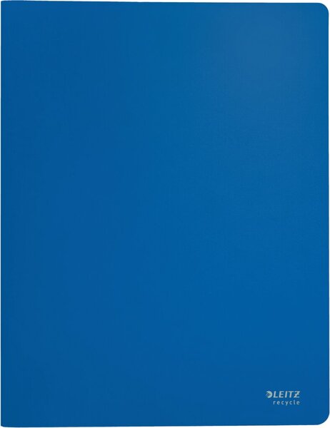 Image Sichtbuch Recycle, 20 Hüllen klar (45 Mikron), DIN A4, PP, blau, für