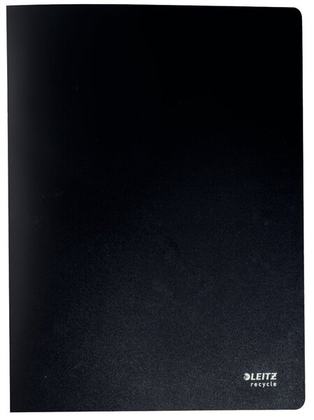 Image Sichtbuch Recycle 40 Hüllen A4 schwarz fest eingebundene, dokumentenechte