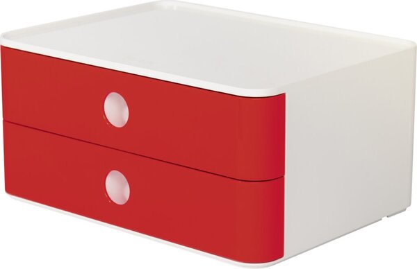 Image Smart-Box Allison,Schubladenbox 2 Schübe, cherry red