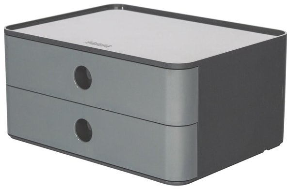 Image Smart-Box Allison,Schubladenbox 2 Schübe, granite grey