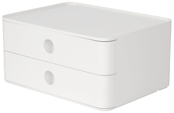 Image Smart-Box Allison,Schubladenbox 2 Schübe, snow white