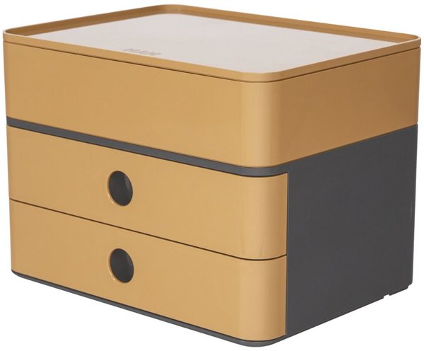 Image Smart-Box Plus Allison, 2 Schübe und Utensilienbox, caramel brown