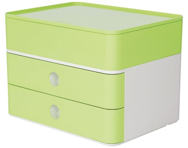 Image Smart-Box Plus Allison, 2 Schübe und Utensilienbox, lime green