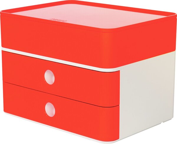 Image Smart-Box Plus Allison, 2 Schübe und Utensilienbox, cherry red