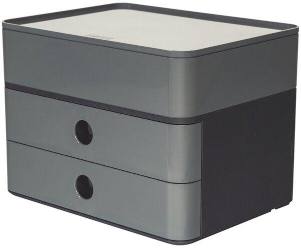 Image Smart-Box Plus Allison, 2 Schübe und Utensilienbox, granite grey
