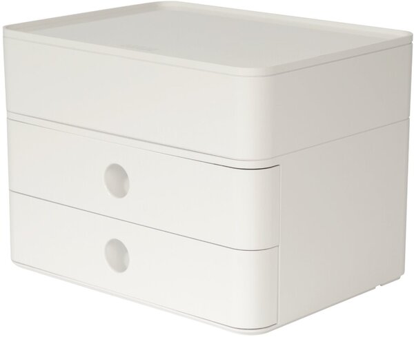 Image Smart-Box Plus Allison, 2 Schübe und Utensilienbox, snow white