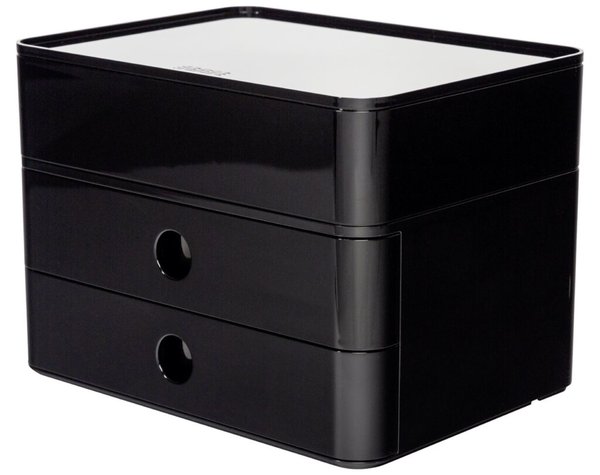 Image Smart-Box Plus Allison, 2 Schübe und Utensilienbox, jet black
