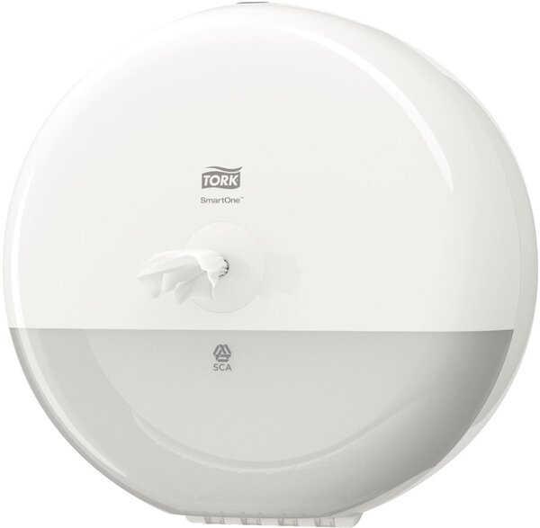 Image Spender SmartOne für Toiletten- papapier, weiß, Kunststoff,