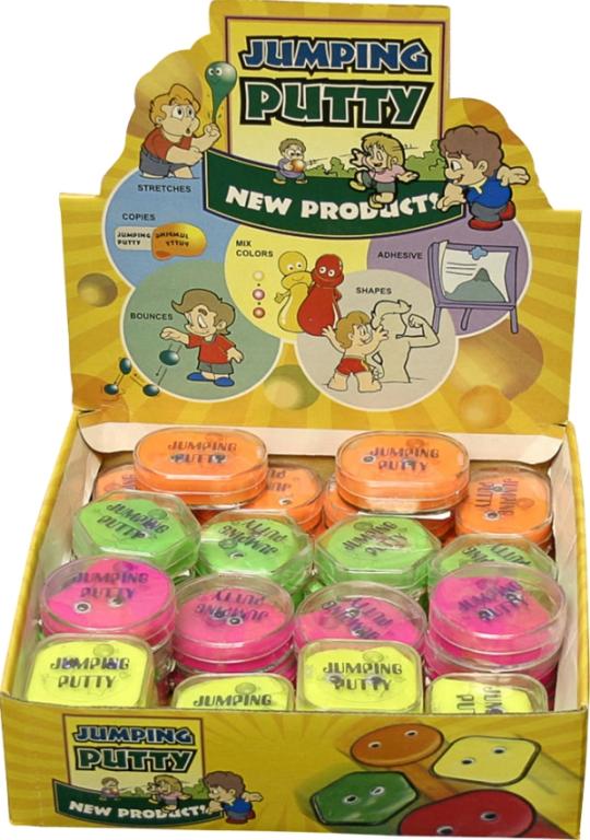 Image Springball-Knete Jumping Putty i.Displ., Nr: 620451