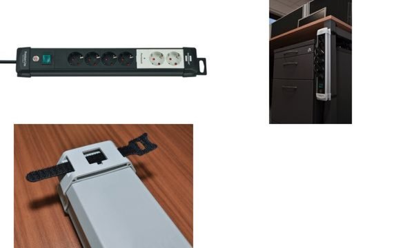 Image Steckdosenleiste Premium-Technik-Line Brennenstuhl 6fach (2 permament, 4 schalt