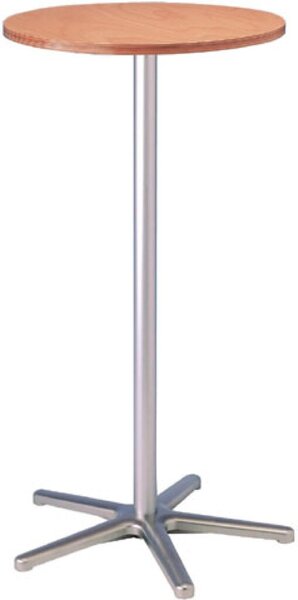 Image Stehtisch 109cm hz Platte in Buchedekor 60cm