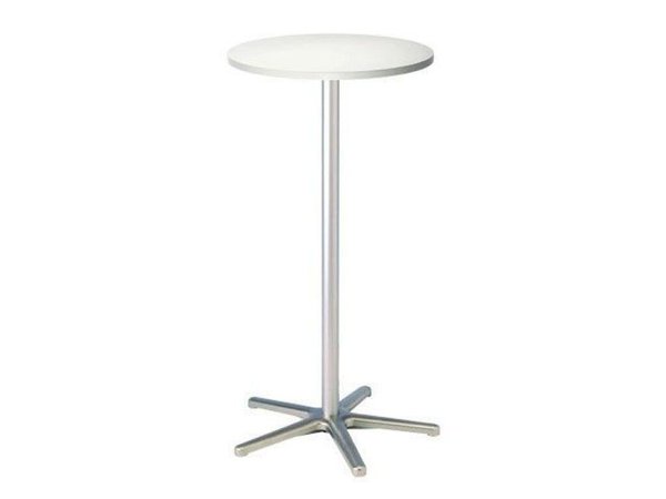 Image Stehtisch 109cm weiß melaminharzbeschichtet 60cm