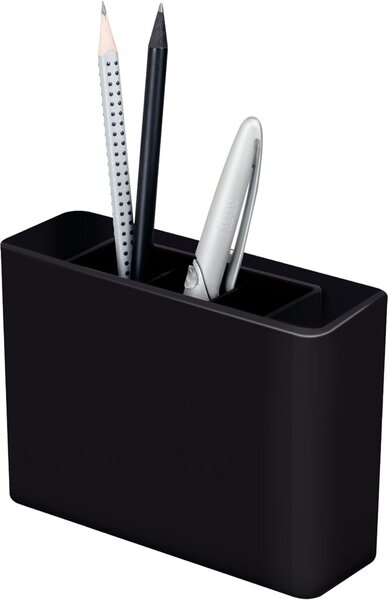 Image Stifteköcher HAN smart-Line schwarz hochglänzend, 135x40x98 mm