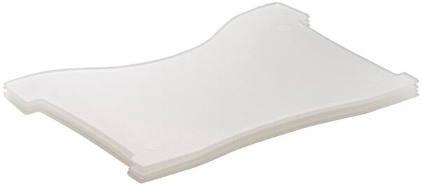 Image Stützplatten A8 quer Kunststoff transluzent klar f. Han998