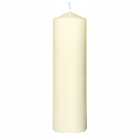 Image Stumpenkerze 220 x 70 mm | Farbe Cream Brenndauer: bis zu 90 Stunden