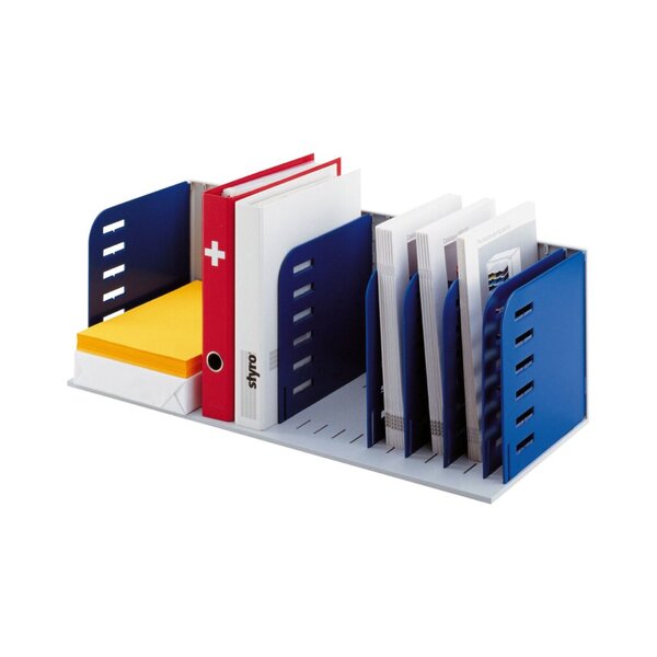 Image Styroac-Sortierstation grau/schwarz Grundeinheit mit 8 Trennwänden