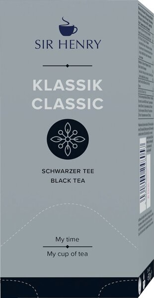 Image Tee Sir Henry Klassik 25x2g Schwarzer Tee